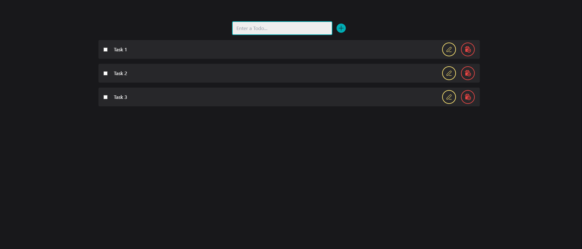 An image of the To Do List project.